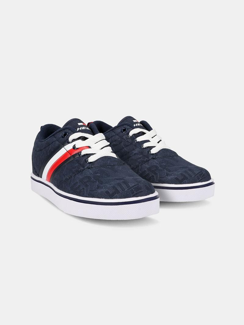 Fiú Tommy Hilfiger Heelys® Icon Stripe Tornacipő Sötétkék | HU 2321NWY